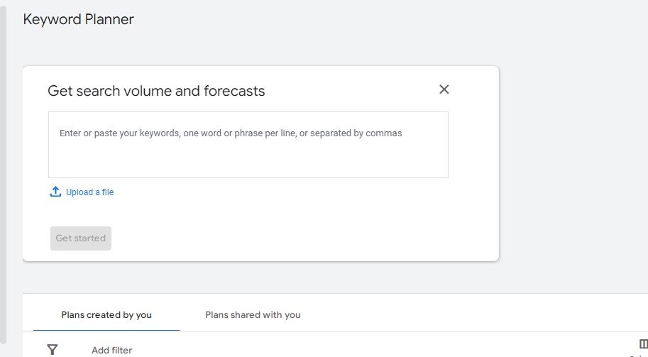Get Search Volume and Performance of Keywords